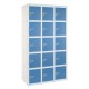 Taquillas modulables con 5 puertas