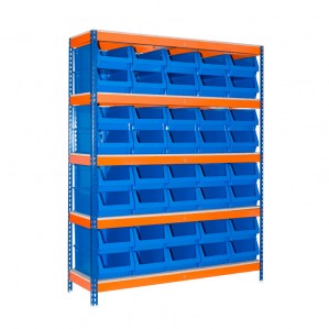 Pack Scaffalatura Metallica J600 + 40 Cassette Impilabili nº58