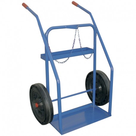 Carro para 2 botellas soldadura